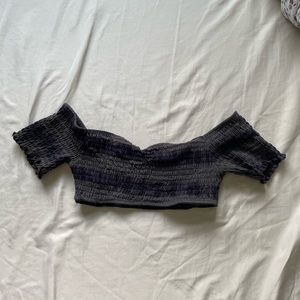 Obey off shoulder top